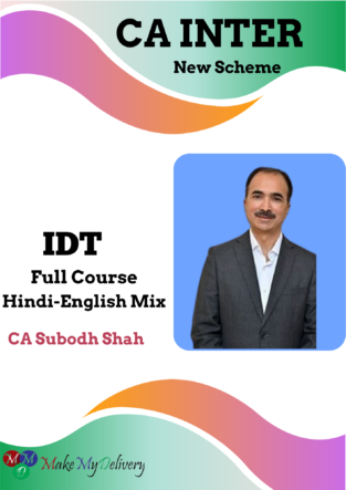 Video Lecture CA Inter IDT (GST) CA Subodh Shah