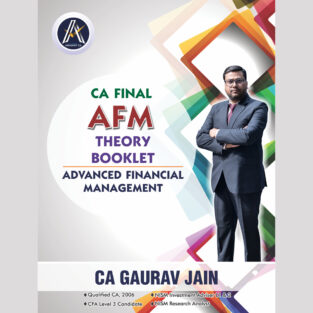 CA Final AFM Theory Booklet New Syllabus By Gaurav Jain