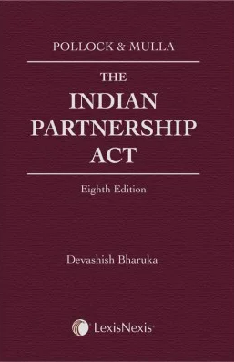 The Indian Partnership Act By Pollock & Mulla Edition 2019