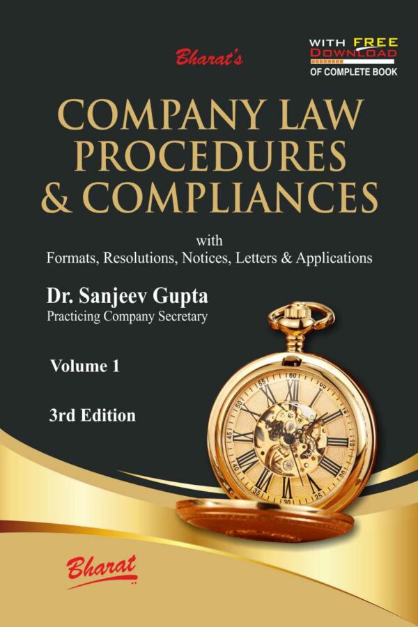 Bharat Company Law Procedures & Compliances By Sanjeev Gupta