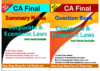 CA Final Laws Summary Notes & Question Bank By Harsh Kachalia