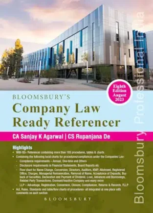 Bloomsbury Company Law Ready Referencer By Rupanjana