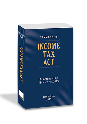 Taxmann Income Tax Act Pocket Amended by Finance Act 2023