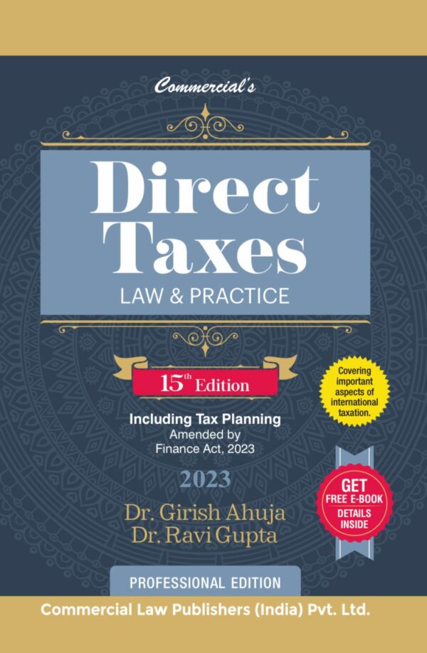 Commercial Direct Taxes Law & Practices Girish Ahuja Ravi Gupta