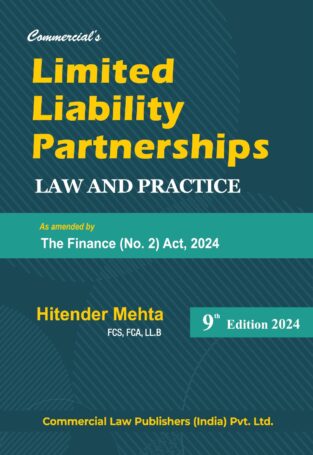 Limited Liability Partnerships Law Practice By Hitender Mehta