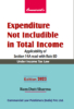 Expenditure Not Includible In Total Income By Ram Dutt Sharma