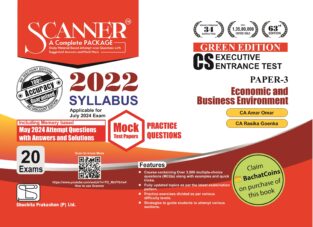 Shuchita Model Scanner CSEET Paper - 3 Economic and Business Environment