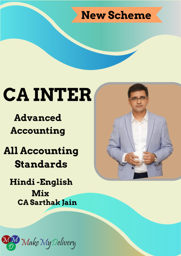CA Inter Advanced Accounting all AS New Syllabus Sarthak Jain