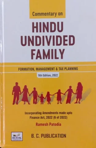 BC Commentary on Hindu Undivided Family By Ramesh Patodia