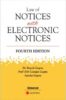Lexis Nexis Law of Notices with Electronic Notices By Dr Rajesh Gupta