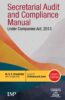 LMP Secretarial Audit and Compliance Manual By Dr KR Chandratre