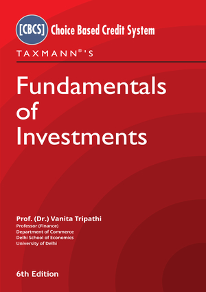 Taxmann Fundamentals of Investments By Vanita Tripathi