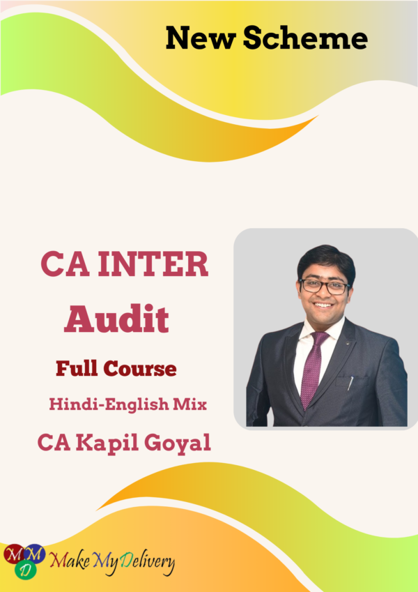 Video Lecture CA Inter Audit Regular Full Course CA Kapil Goyal