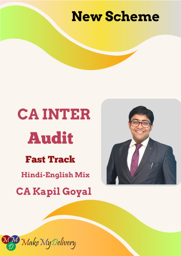 Video Lecture CA Inter Audit Fast Track Full Course By Kapil Goyal