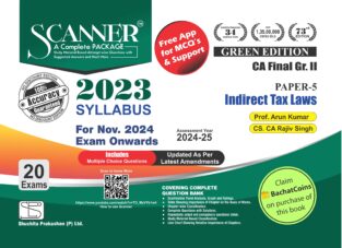 Shuchita Solved Scanner Indirect Tax Laws Arun Kumar Nov 24