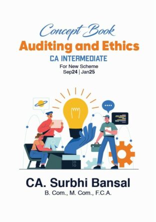 CA Inter Concept Book Auditing & Ethics By Surbhi Bansal