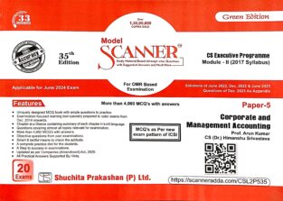 Solved Scanner CS Executive Corporate and Management Accounting