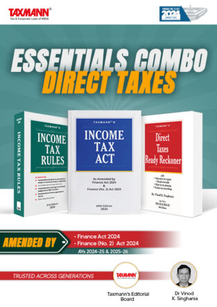 Income Tax Act Income Tax Rules & Direct Taxes Ready Reckoner