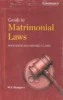 Guide To Matrimonial Laws Marriage And Divorce Laws
