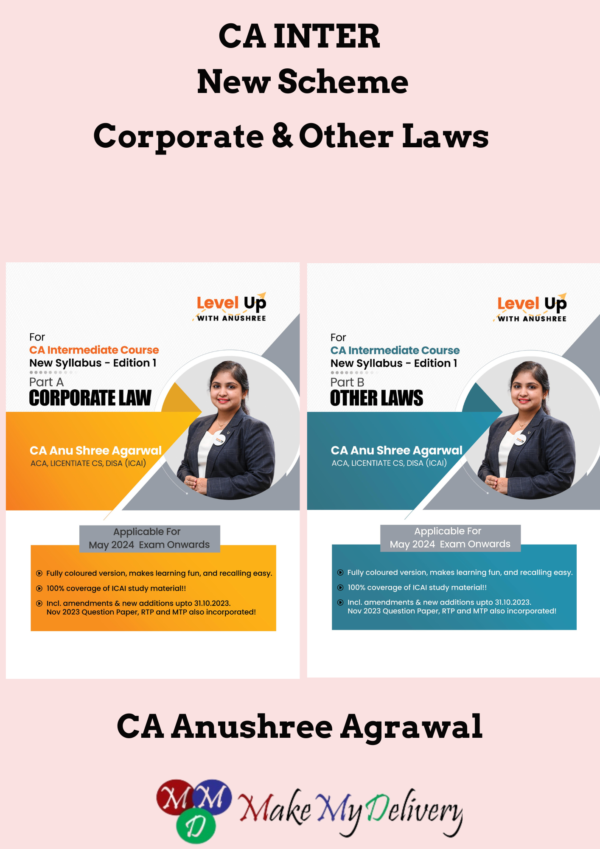 CA Inter Corporate & Other Laws By Anushree Agrawal May 2024