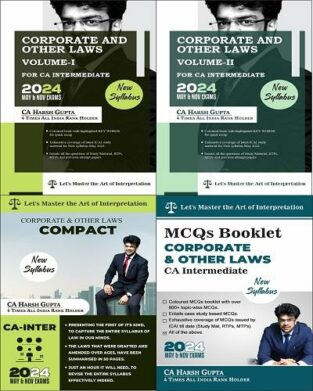 CA Inter Corporate & Other Laws and Compact By CA Harsh Gupta