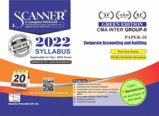 Scanner CMA Inter Corporate Accounting and Auditing
