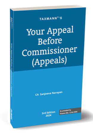 Taxmann Your Appeal Before Commissioner By Sanjeeva Narayan