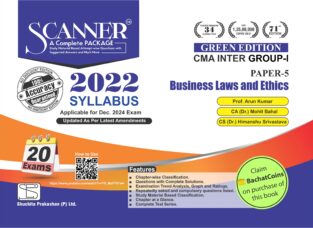 Shuchita Scanner CMA Inter Paper-5 Business Laws and Ethics
