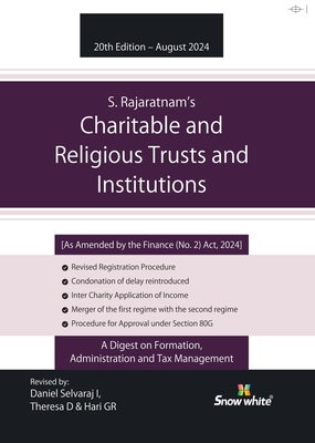 Charitable And Religious Trusts and Institutions S Rajaratnam