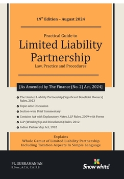 Snow White Practical Limited Liability Partnership P L Subramanian