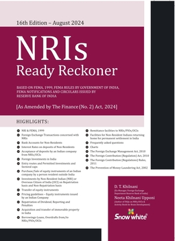 Snow White NRIs Ready Reckoner By D T Khilnani