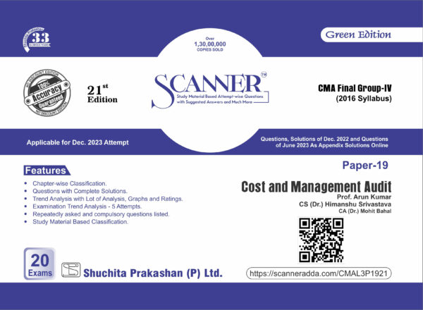 Shuchita Solved Scanner Cost And Management Audit Arun Kumar