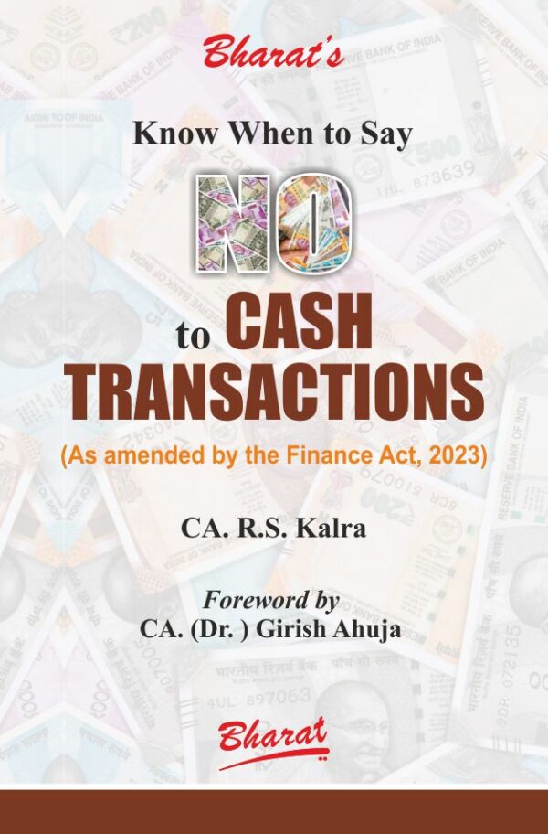 Bharat Know When to Say No to Cash Transactions By R.S. Kalra