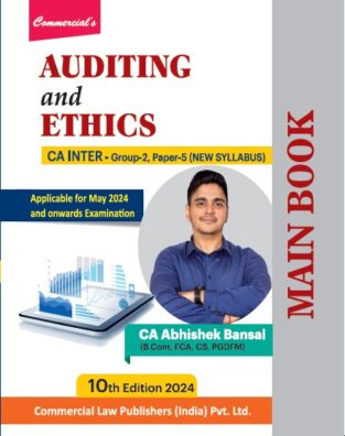 CA Inter Auditing (Main Book) By CA Abhishek Bansal May 24