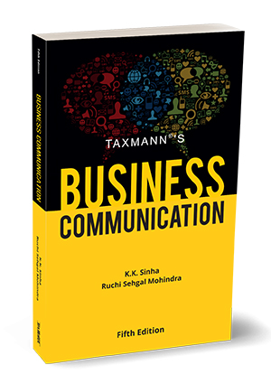 Taxmann Business Communication By K.K. Sinha Edition 2023