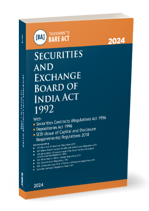 Taxmann Bare Act Securities and Exchange Board of India (SEBI)