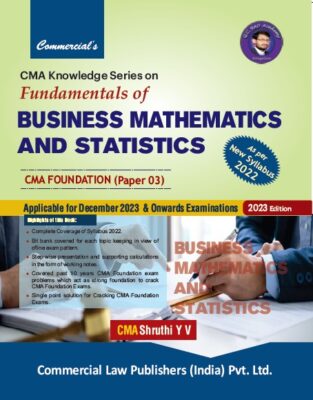 CMA Foundation Business Mathematics and Statistics By G.C. Rao