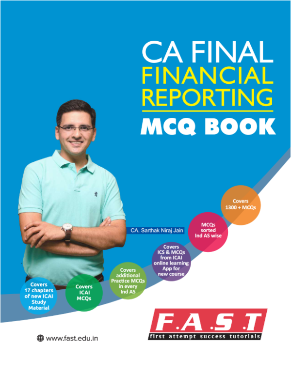CA Final FR MCQ Booklet New By CA Sarthak Jain May 2024