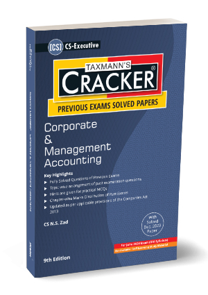 Cracker CS Inter CMA By N S Zad June 24 Exam