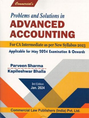 CA Inter Advanced Accounting By Parveen Sharma May 2024