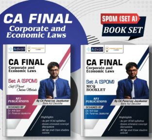 CA Final Law (SET A – Self Paced ) By CA Punarvas Jayakumar