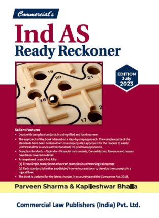 Ind As Ready Reckoner Parveen Sharma Edition 2023