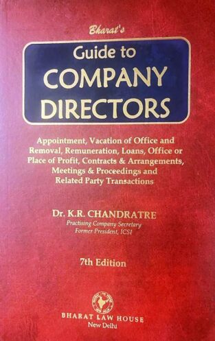 Bharat Guide to Company Directors K R Chandratre August 2023