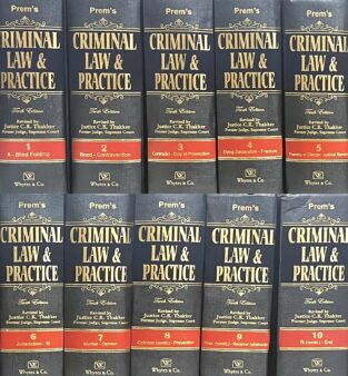 Criminal Law & Practice By Daulat Ram Prem Edition 2023