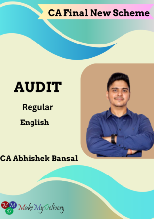 Video Lecture CA Final Audit Regular Batch New Syllabus By Abhishek Bansal