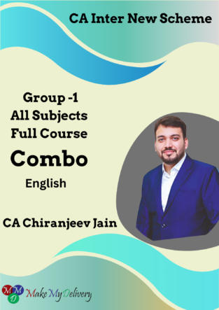 CA Inter Group 1 All Subjects English New By CA Chiranjeev Jain