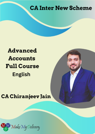 CA Inter Adv Accounts By CA Chiranjeev Jain New Scheme May 24