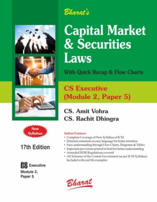 CS Executive Securities Laws and Capital Market by Amit Vohra