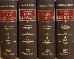 Encyclopaedic Law Lexicon By Justice C.K. Thakker Edition 2023