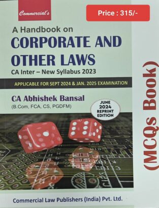 CA Inter Handbook Corporate And Other Laws By Abhishek Bansal
